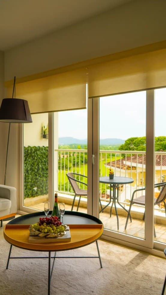 Model A view towards Panama Canal and city